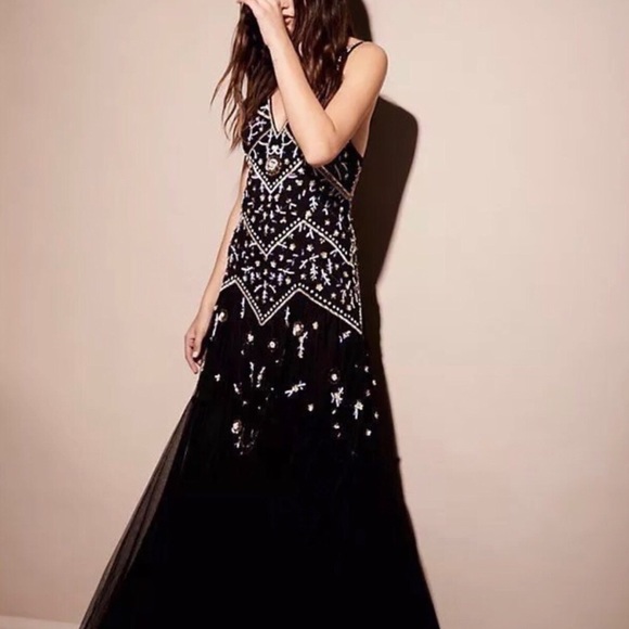 Free People Limited Edition Black Maxi Dress - Picture 4 of 5